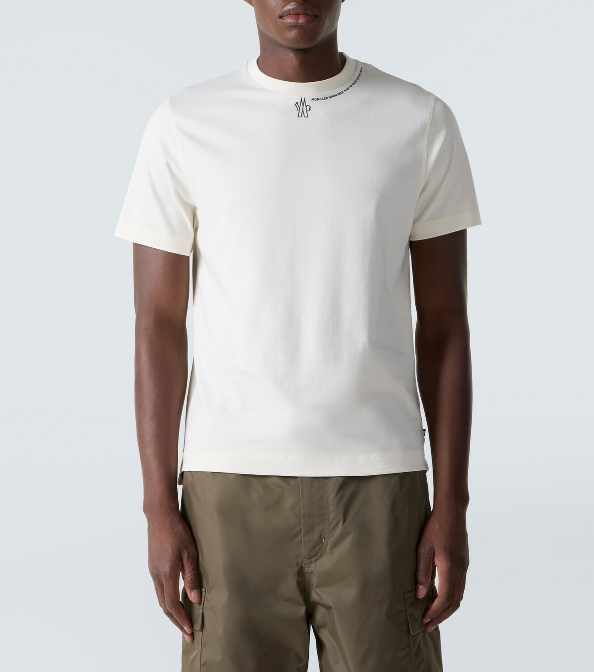 Moncler Grenoble Logo cotton jersey T-shirt