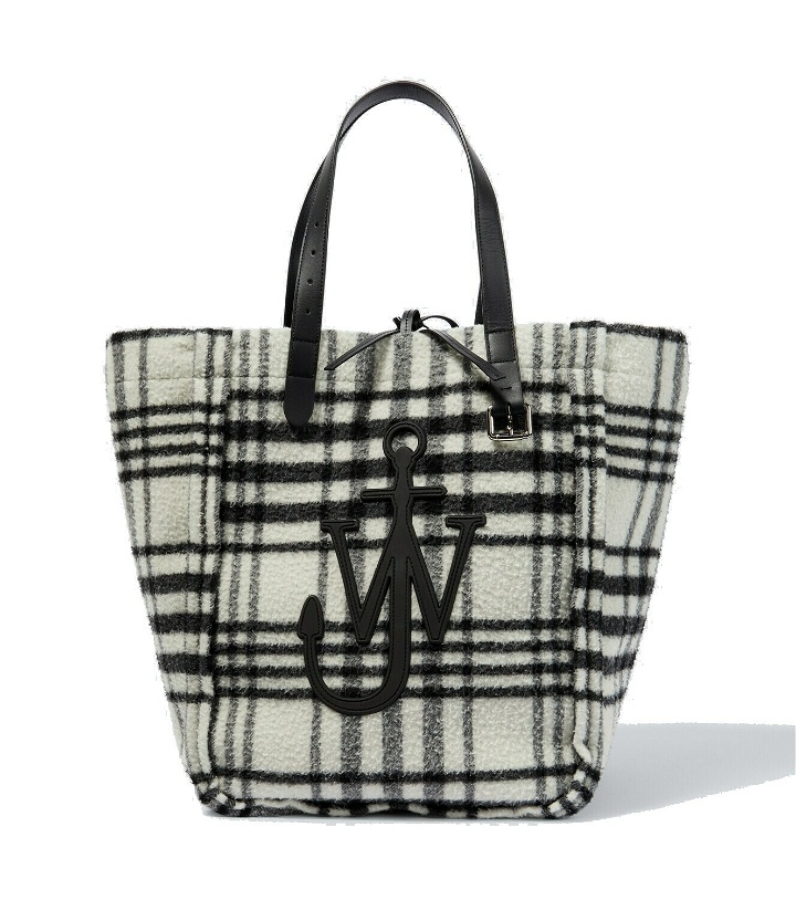 Photo: JW Anderson Belt checked tote bag