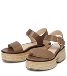 Gabriela Hearst - Ryka leather espadrille sandals