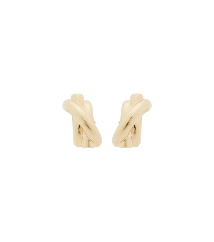 Photo: Ferragamo Gold-plated earrings