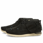 Visvim Men's Folk Boot in Black