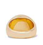 Tom Wood - Silk Coin 9-Karat Gold Ring - Gold