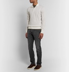 Canali - Slim-Fit Stretch-Denim Jeans - Gray