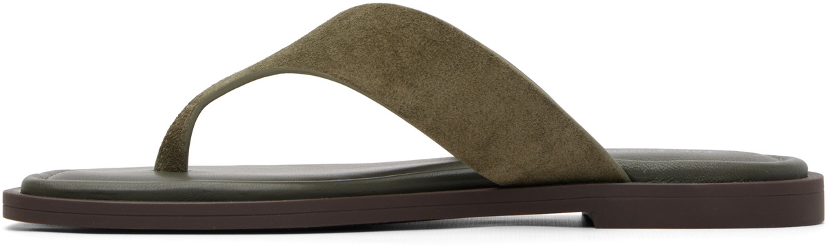 rag & bone Khaki Gracie Thong Sandals