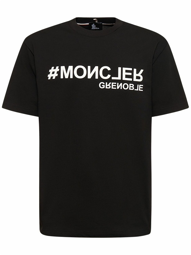Photo: MONCLER GRENOBLE - Logo Cotton T-shirt