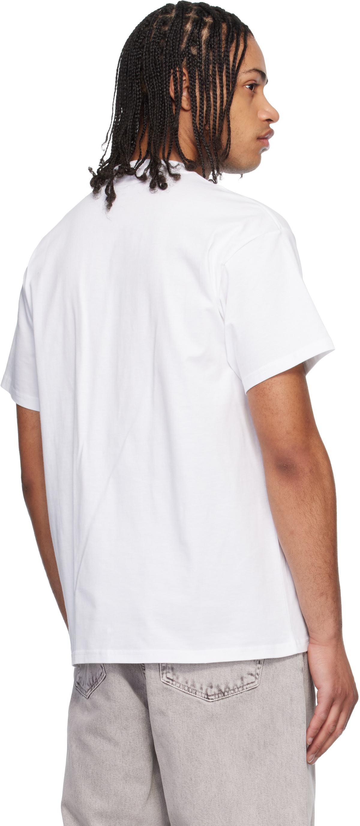Carhartt Work In Progress White Spoiled T-shirt