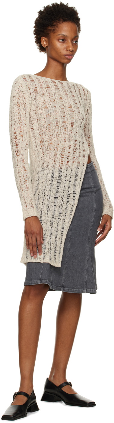 Paloma Wool Off-White Spritz Long Sleeve T-Shirt Paloma Wool