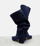 Gianvito Rossi Suede knee-high boots
