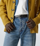 Ami Paris Paris Paris leather belt