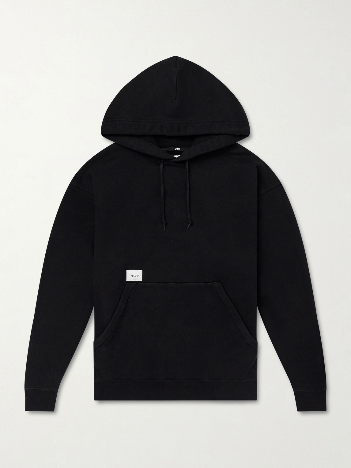 WTAPS - SIGN-YD Cotton-Jersey Hoodie - Black