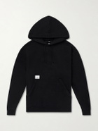 WTAPS - SIGN-YD Cotton-Jersey Hoodie - Black