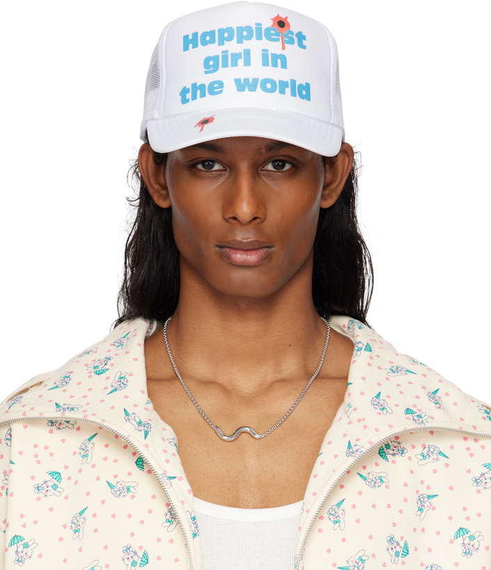 Photo: Ashley Williams White Happy Trucker Cap