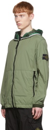 Stone Island Khaki Nylon Jacket