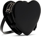 Vivienne Westwood Black Louise Heart Crossbody Bag