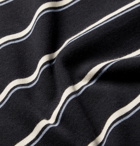 Bellerose - Vlug Striped Cotton-Jersey T-Shirt - Blue