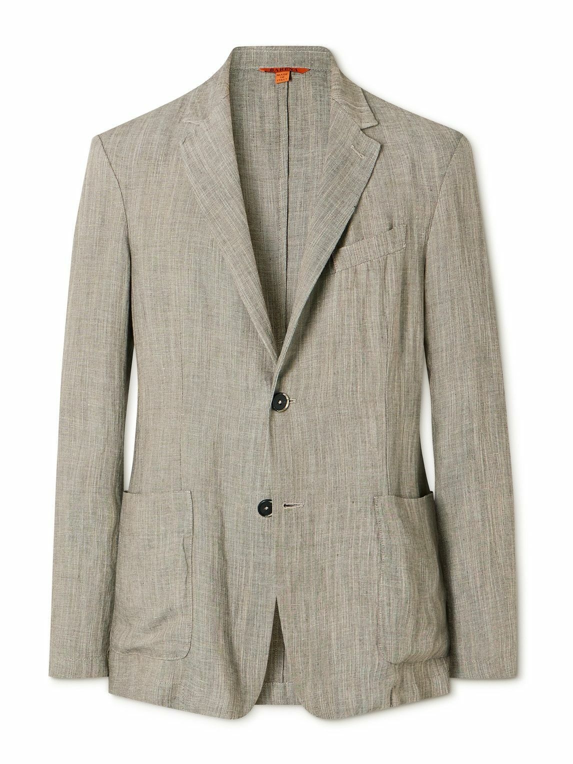 Barena - Borgo Cotton-Blend Suit Jacket - Brown Barena