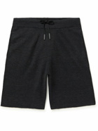 Theory - Cannes Straight-Leg Linen-Blend Shorts - Black