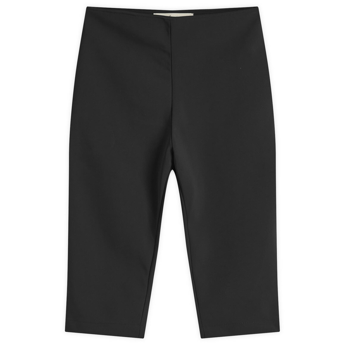 Róhe Women's Capri Scuba Trousers in Black