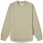 C.P. Company Men's Metropolis Series Fleece Mix Pocket Sweatshirt in Silver Sage