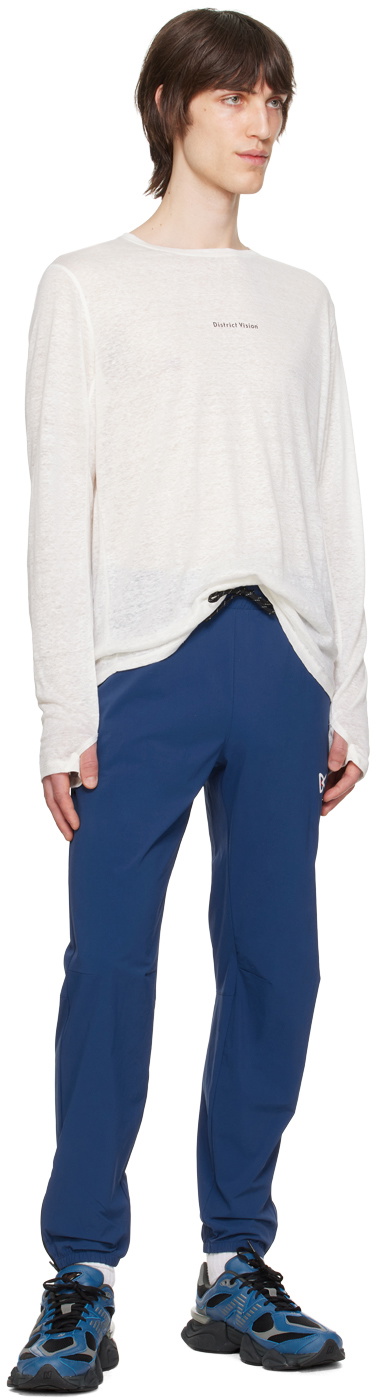 District Vision Blue Lightweight DWR Sweatpants District Vision