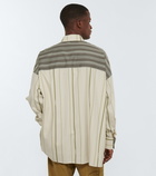 Loewe - Long-sleeved patchwork shirt