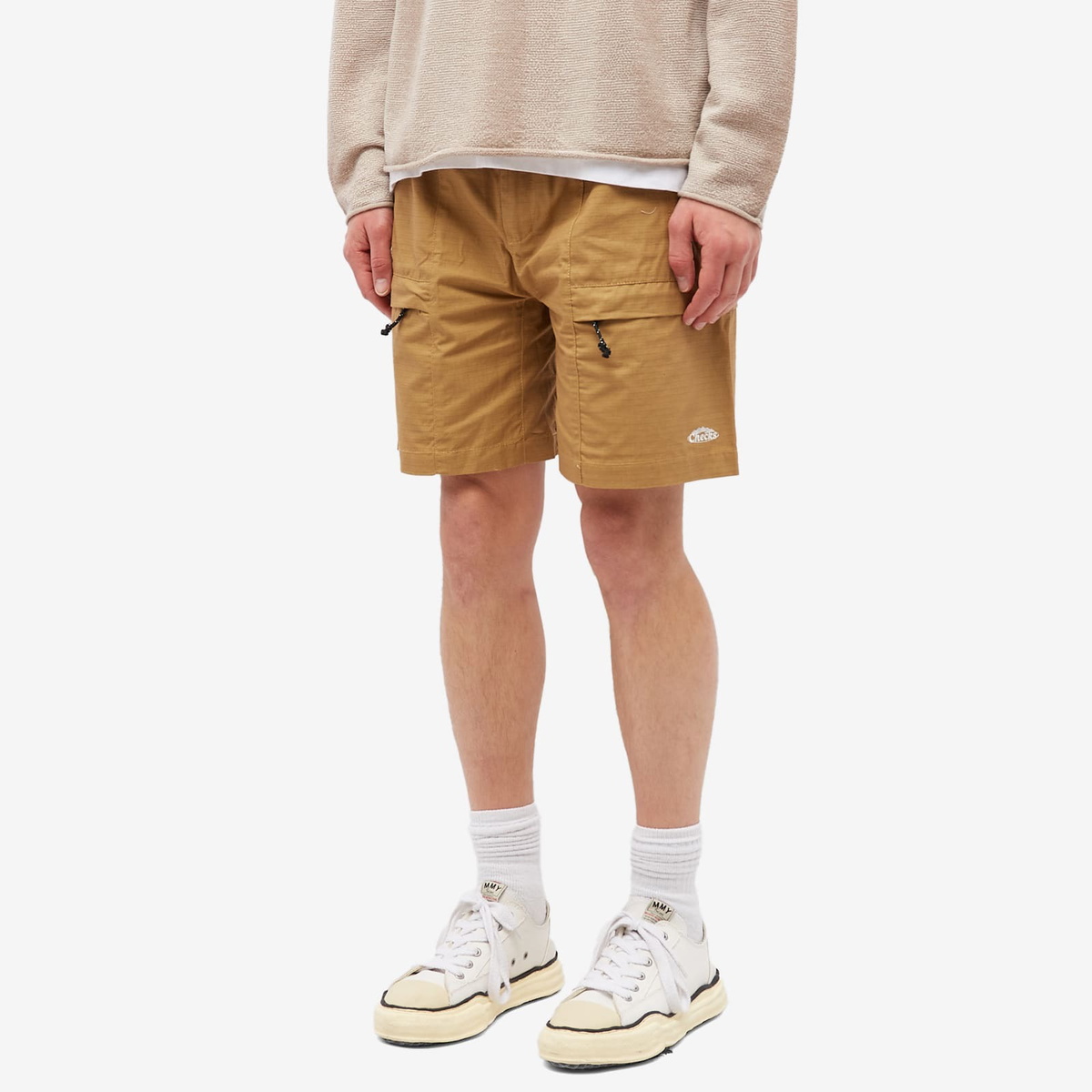 Checks Downtown Men's Ripstop Climbing Shorts in Sand