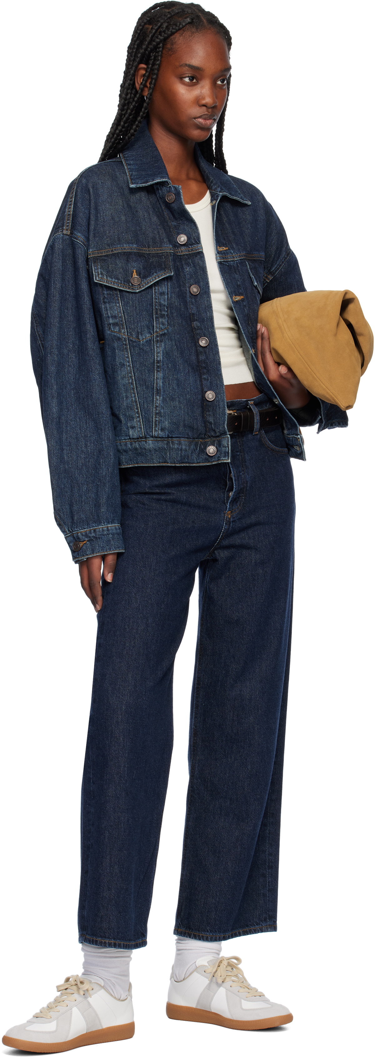 AGOLDE Indigo Dalton Balloon Denim Jacket AGOLDE