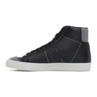 Nike Black and Grey Blazer Mid 77 Sneakers