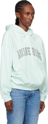 ANINE BING Green Harvey Hoodie