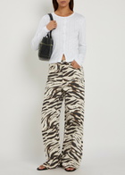 Ganni Pointelle Cotton top White