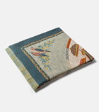 Etro Shanti embroidered cotton throw