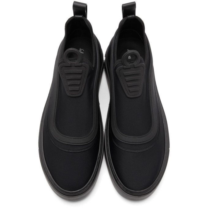 Salvatore Ferragamo BORG ブラックスニーカー 7 Salvatore Ferragamo Black Borg Sneakers Salvatore Ferragamo