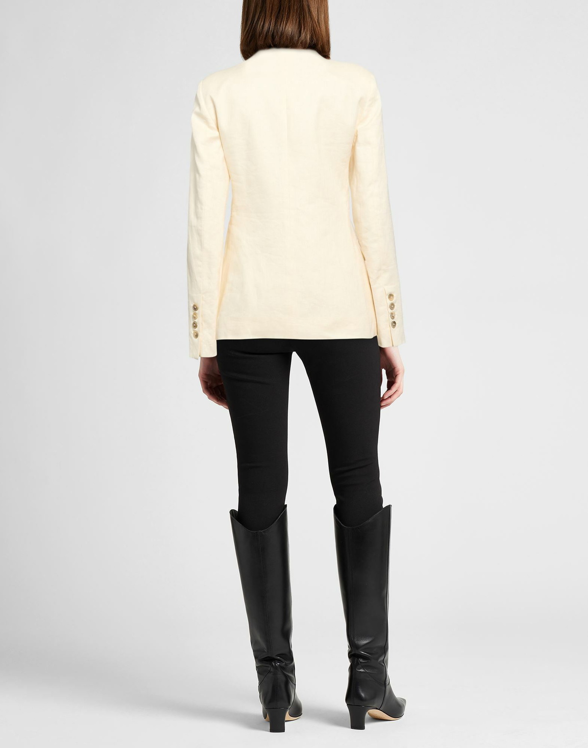 Semicouture Womens Jacket Cream