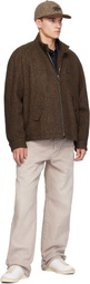 WOOYOUNGMI Brown Wool Jacket