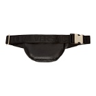 Versace Jeans Couture Black Mini Faux-Leather Belt Bag