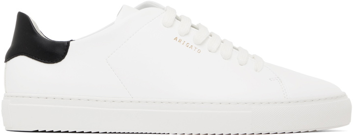 Photo: Axel Arigato White & Black Clean 90 Vegan Sneakers