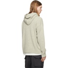 MM6 Maison Margiela Gray Knit Hoodie