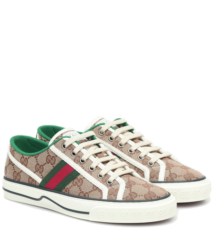 Photo: Gucci - Gucci Tennis 1977 canvas sneakers