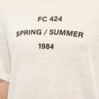 424 Men's FC 1984 Logo T-Shirt in White