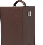 Lorenzi Milano - Leather Travelling Wine Box - Brown