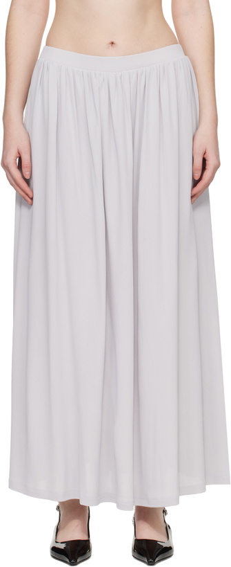 Photo: Aya Muse Gray Aelir Midi Skirt