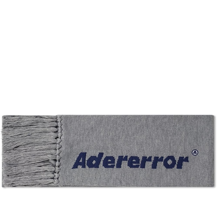 Photo: ADER error Fringe Text Logo Scarf