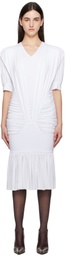 Nicklas Skovgaard White Amanda Midi Dress