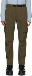 Goldwin Green Nylon Cargo Pants