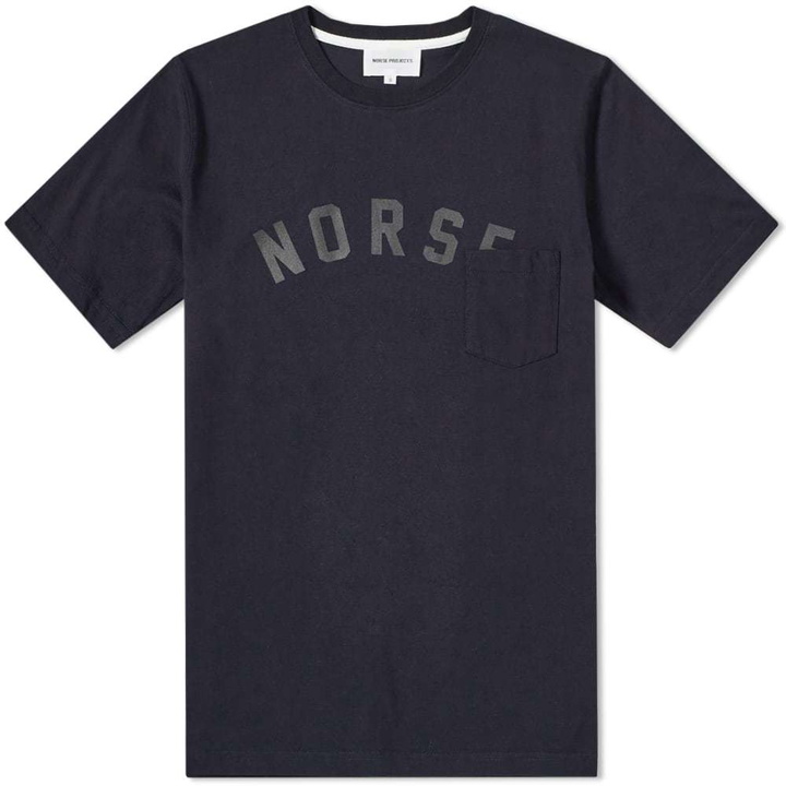 Photo: Norse Projects Niels Classic Ivy Logo Tee