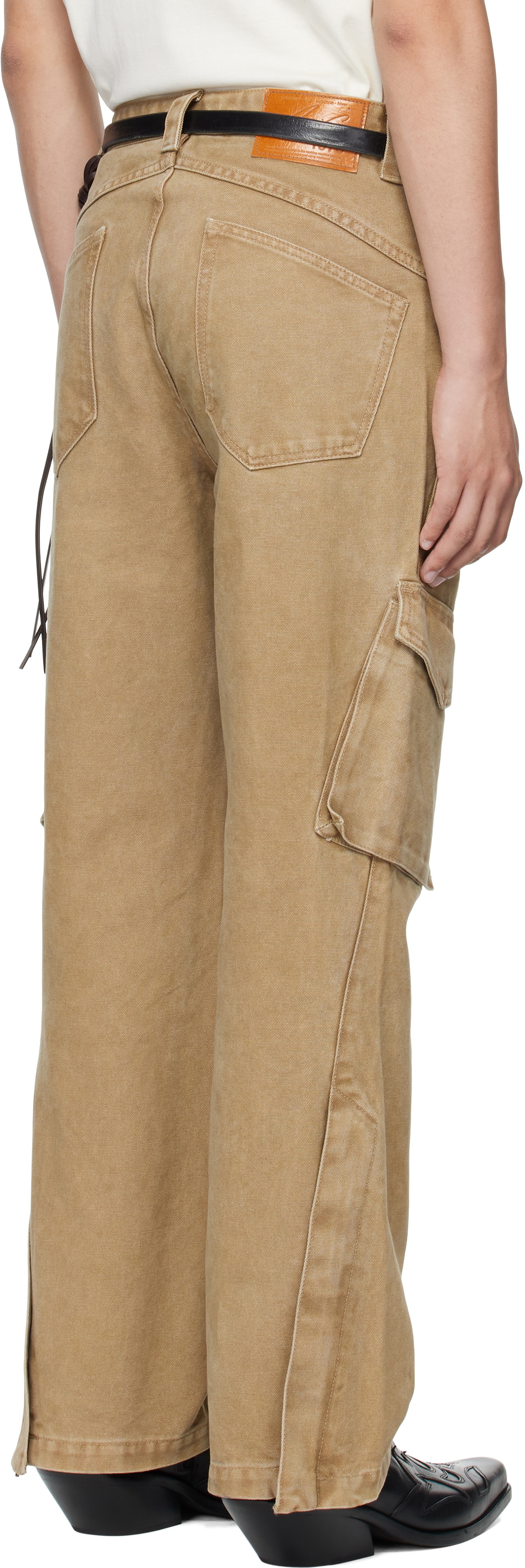 MMIC Beige Pierre Cargo Pants