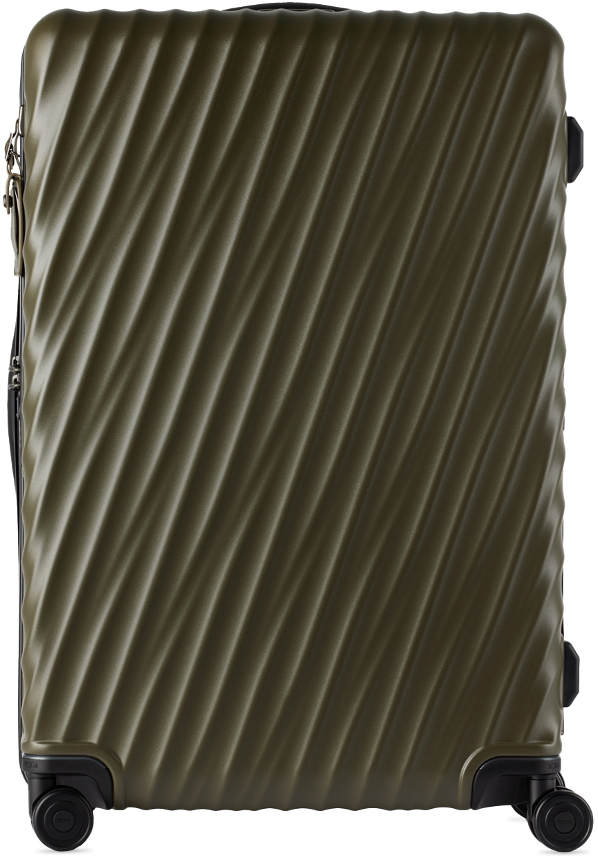 Tumi Khaki 19 Degree Extended Trip Expandable Checked Luggage Suitcase
