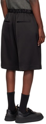 Jil Sander Black Drawstring Shorts