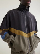 Valentino Garavani - Silk Striped Zip-Up Jacket - Multi