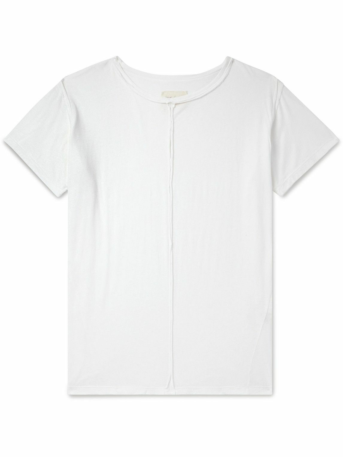 Greg Lauren Blue 50-50 Boxy Studio Shirt Greg Lauren